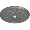 Ekena Millwork Palmetto Ceiling Medallion (Fits Canopies up to 7 5/8"), 31 1/2"OD x 3 5/8"ID x 1 3/4"P, Platinum CM31PMPLS - alternate 4